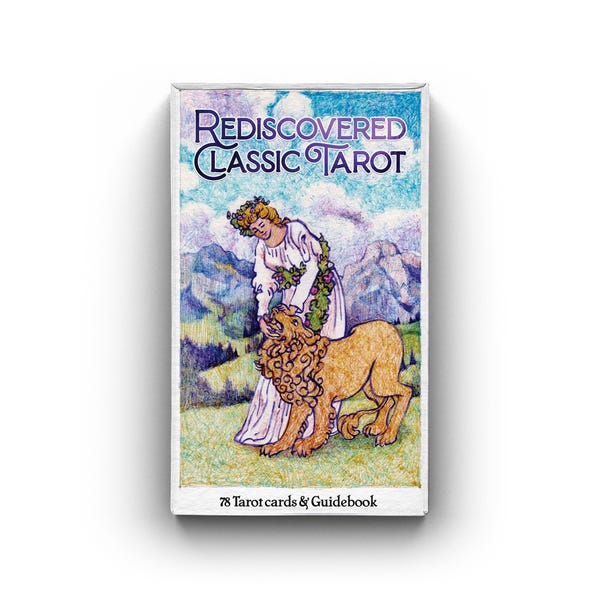 Baraja de Tarot Clásica Redescubierta: 78 Cartas, Tarot Independiente Dibujado a Pluma