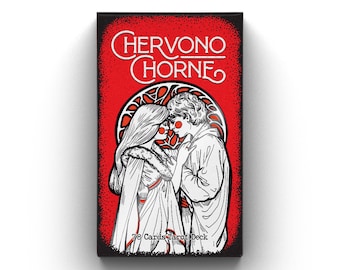 Chervono-Chorne Tarot, 78 Cards Tarot Deck | Indy Tarot | Black and Red RWS Tarot