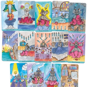 Sea Witch Tarot, 78 Cards Tarot Deck - Etsy