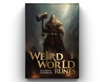 LAST COPIES - the Runic Odyssey Oracle - Dark Edition - Etsy