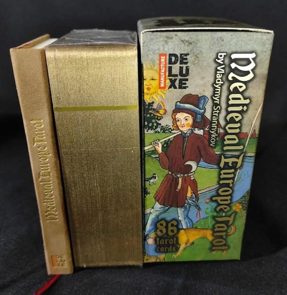 Medieval Europe Tarot Deck: 86-card Indy Tarot With Gilded Edges