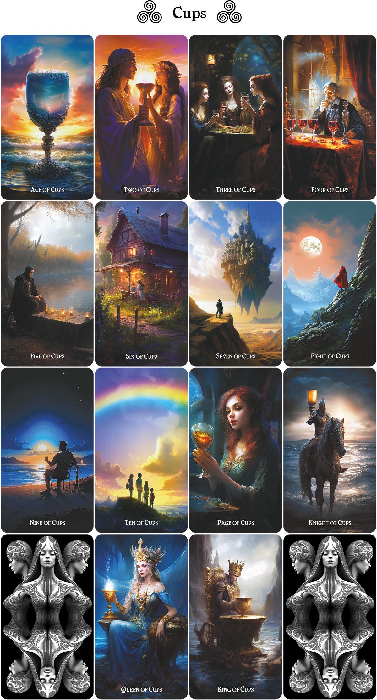 マーベラスワールドタロットデッキ：インディータロット、78枚