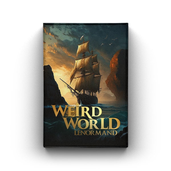 Weird World Lenormand, 36 Cards Oracle Deck | Indie Tarot