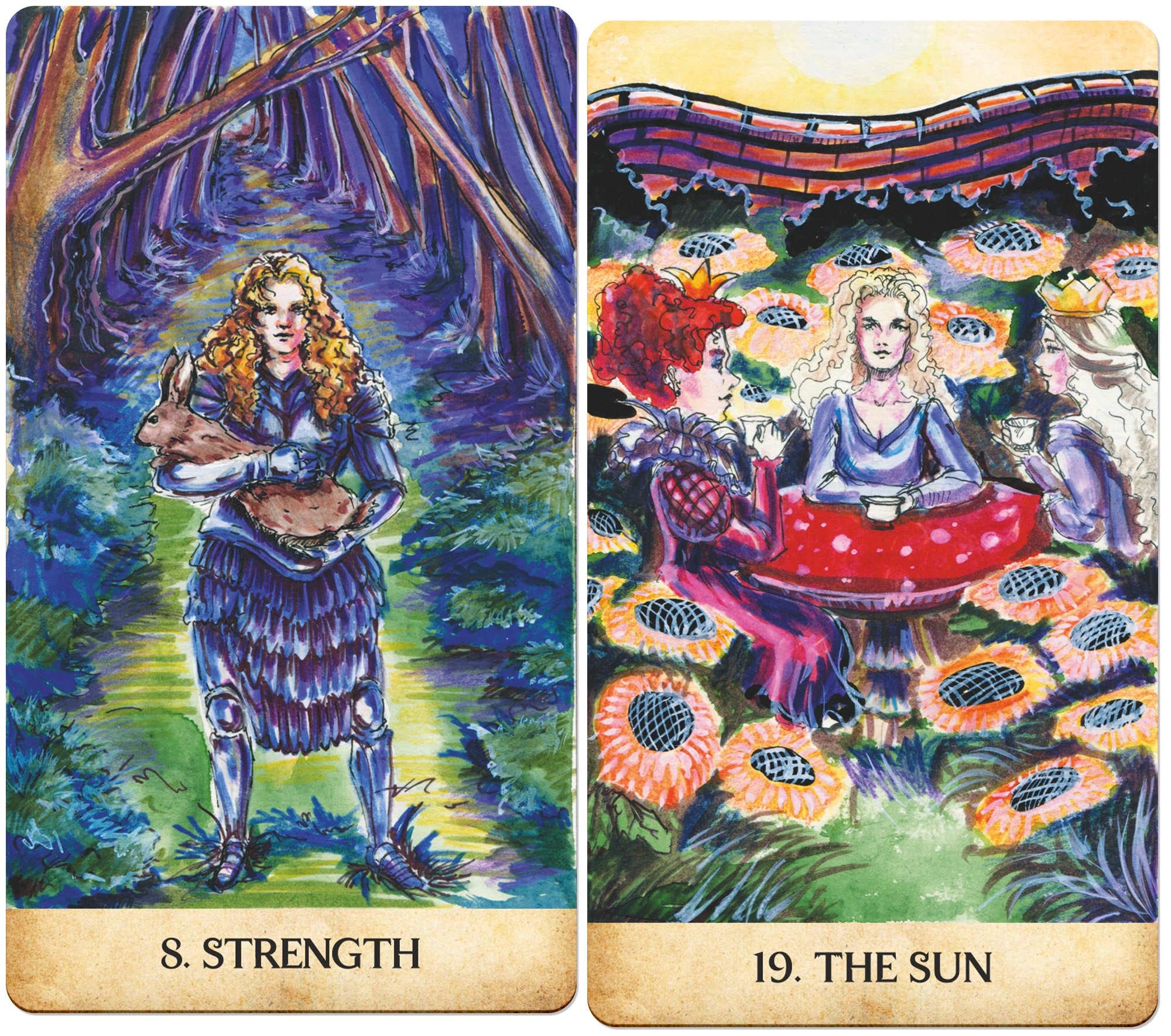 Burton's Wonderland Tarot Deck: 78 Cards, Dark Fantasy Tarot