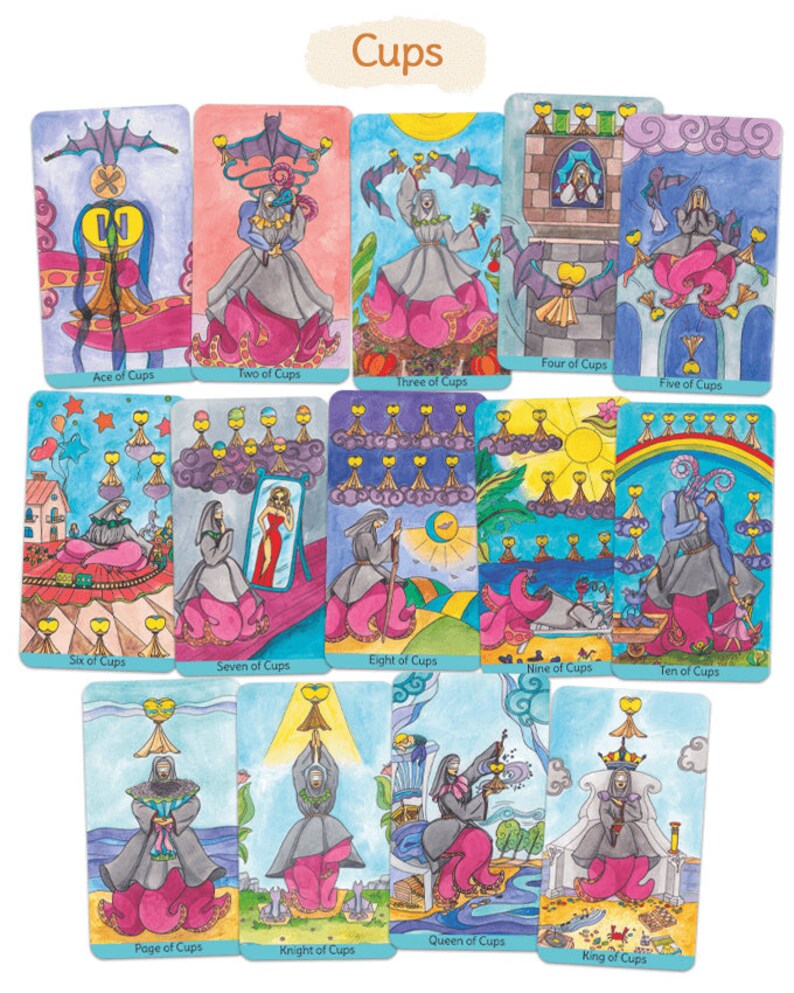 Sea Witch Tarot, 78 Cards Tarot Deck - Etsy