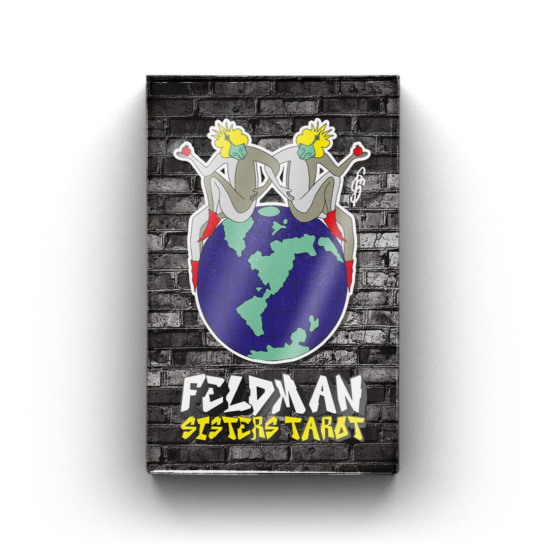 【希少・未使用】Feldman Sisters Tarot Deck Feldman Sisters Tarot - Little Red Tarot