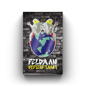 Feldman Sisters Tarot, 78 Cartas Tarot Deck / Indy Tarot