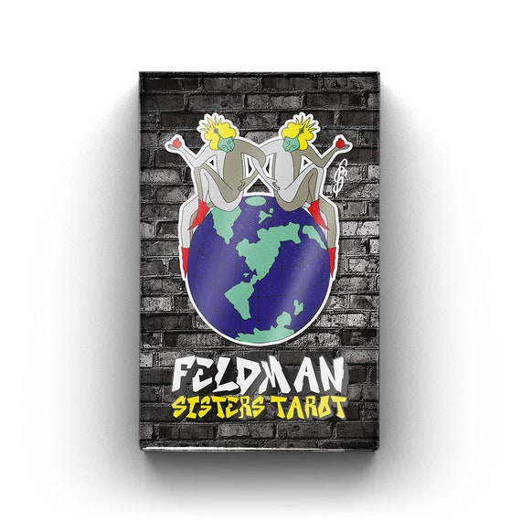 Feldman Sisters Tarot Deck: Indy Art, 78 Cards - Etsy