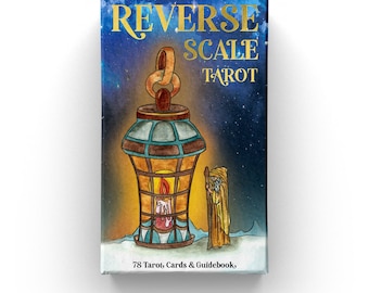 Reverse Scale Tarot, 78 Karten Indie Tarot Deck RWS-basiert