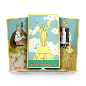 Chwała Ukrainie Tarot, 78 Kart Tarot zdjęcie 3