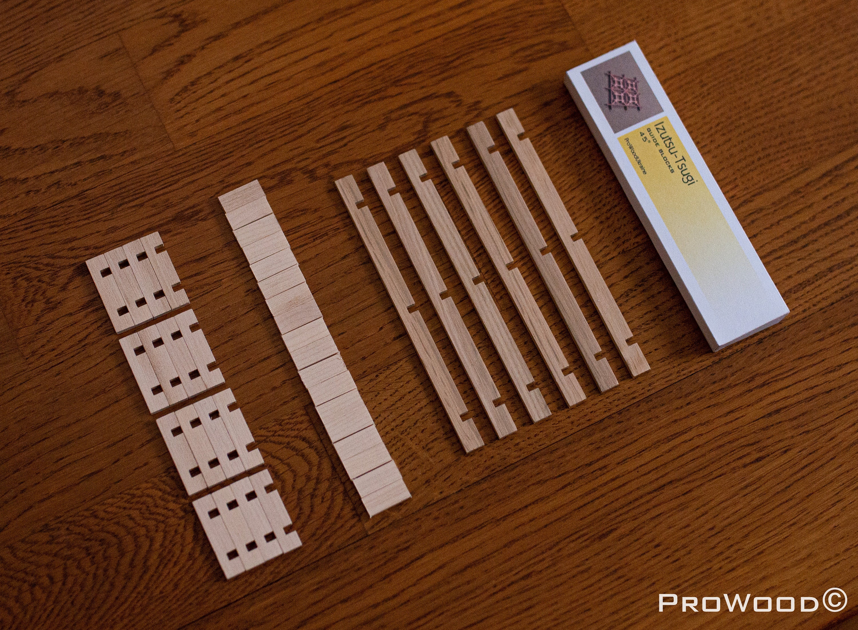 Set of Stripes for Kumiko Ornaments - Windmill, Tortoise, Asanoha