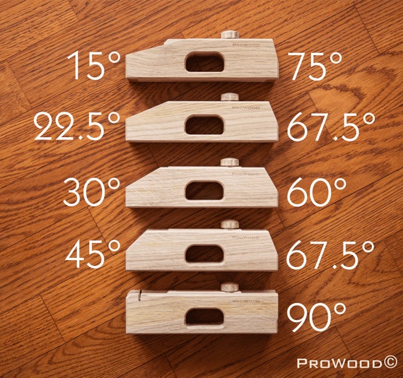 こむぎ Kumiko Professional Kit 5 Pcs Oak - 15,75 30,60,45,22.5,67.5,90