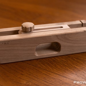 Kumiko jig 1 pcs oak - 90 angles (Woodworking jigs)