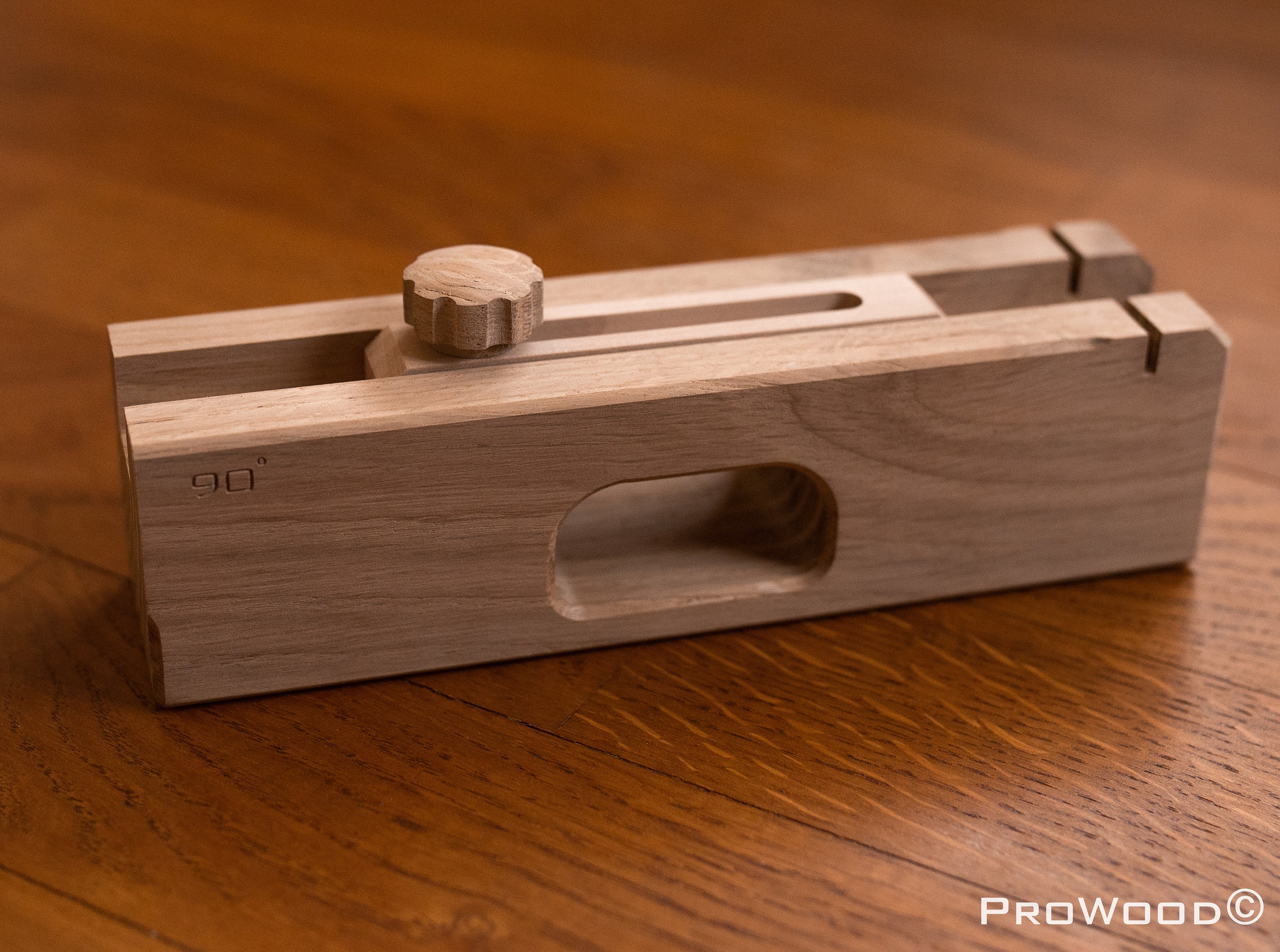 Kumiko jig 1 pcs oak - 90 angles (Woodworking jigs)
