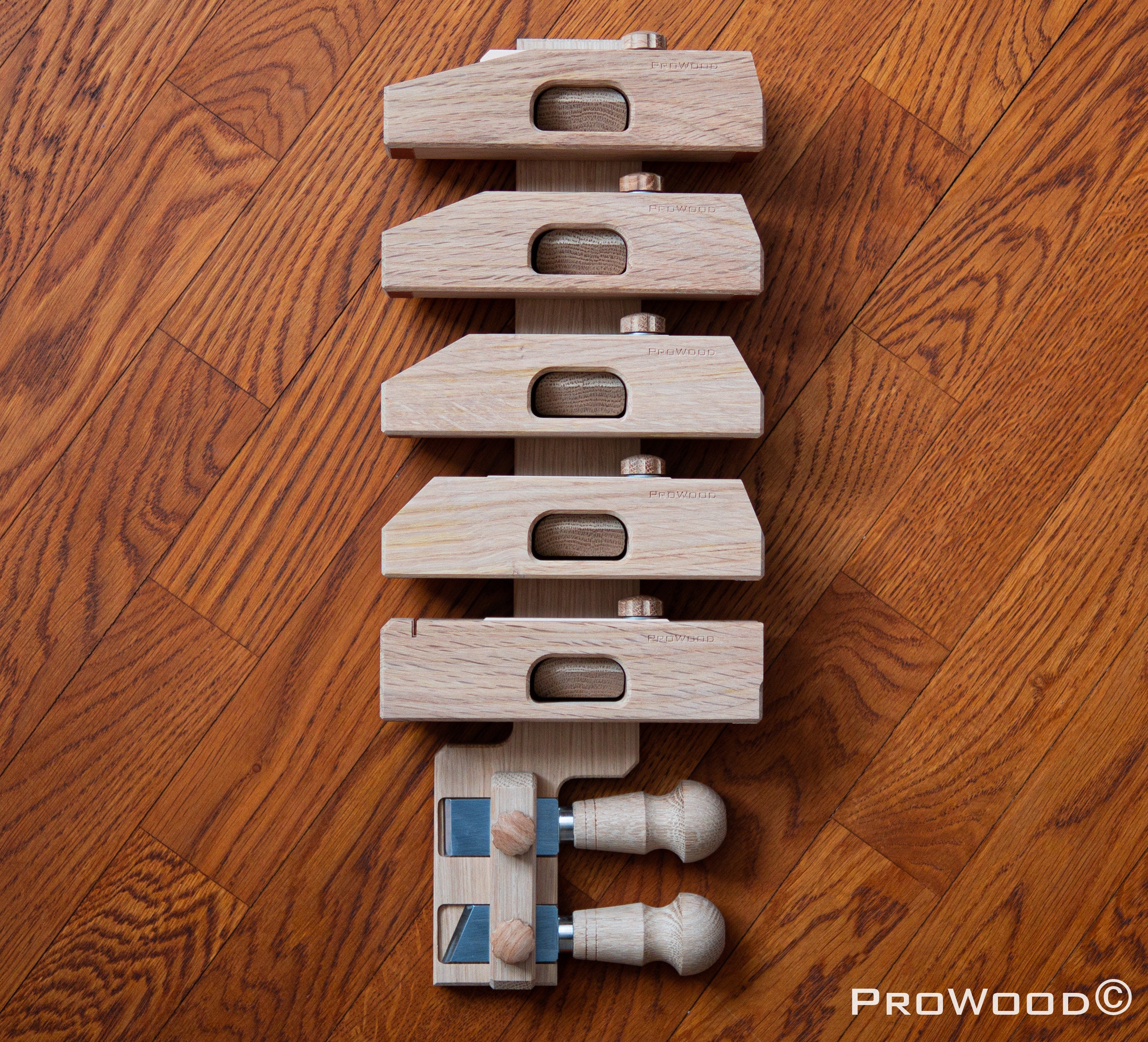 Kumiko Premium Professional Kit Men's Hobby Set 5 Kumiko Oak