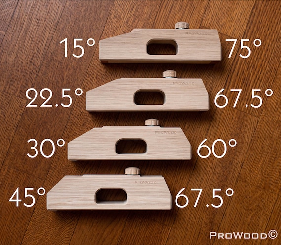 Kumiko Professional Kit 4 Pcs Oak 15 75 30 60 45 22.5 67.5 Angles