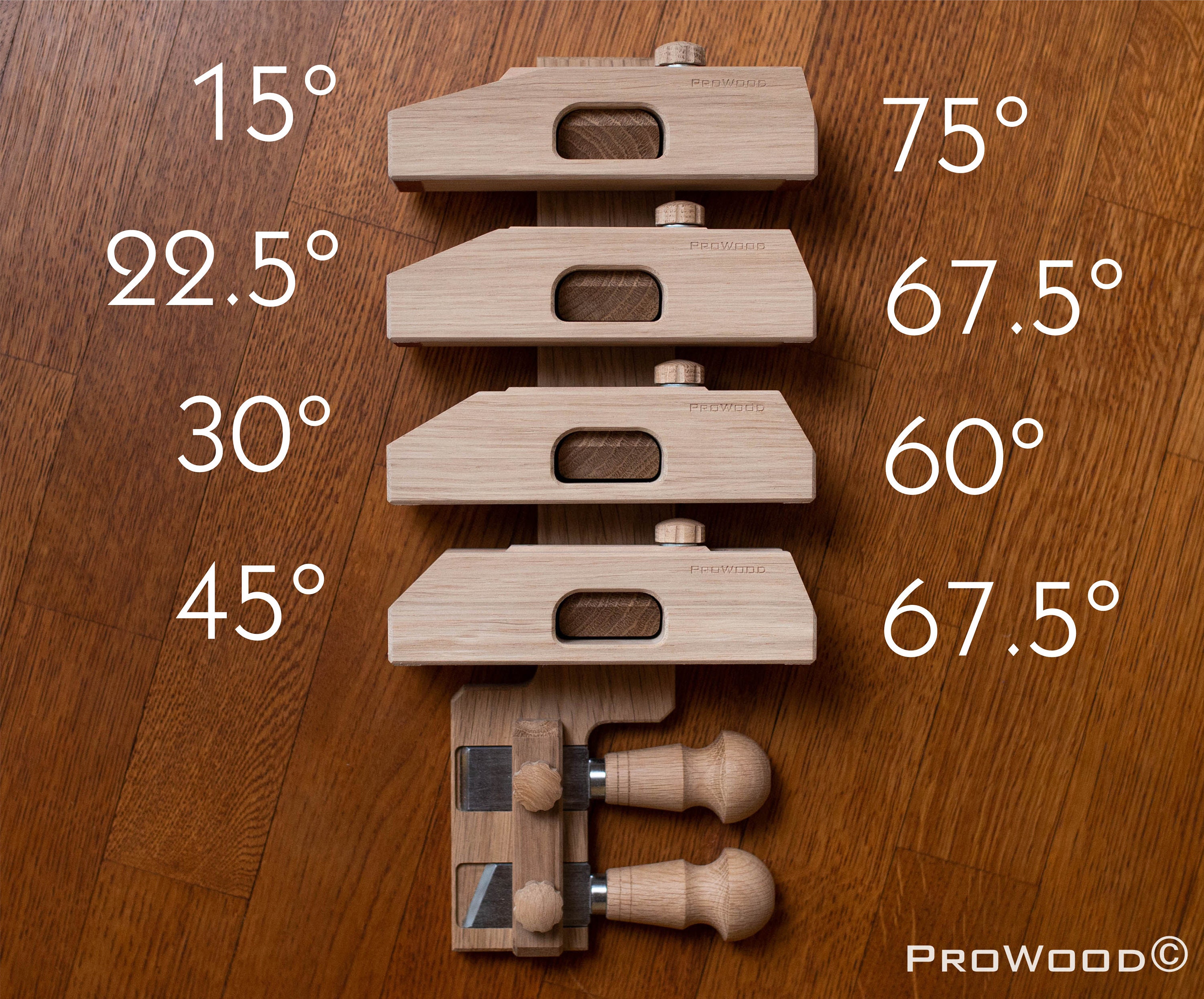 Kumiko Premium Professional Kit Men's Hobby Set 4 Kumiko Oak