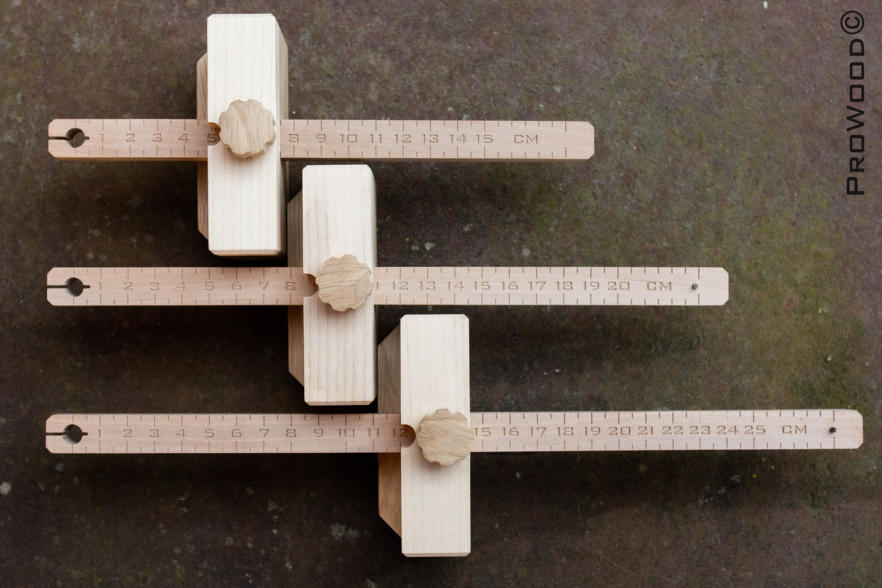 15cm. 20cm. 25.cm Wooden woodworking Pencil Gauge Marker Etsy
