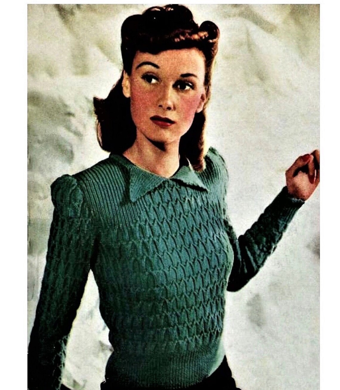 1940s Collar Jumper Knitted Jumper Pattern PDF Vintage Etsy New Zealand 1940s-collar-jumper-knitted-jumper-pattern-pdf-vintage-etsy-new-zealand