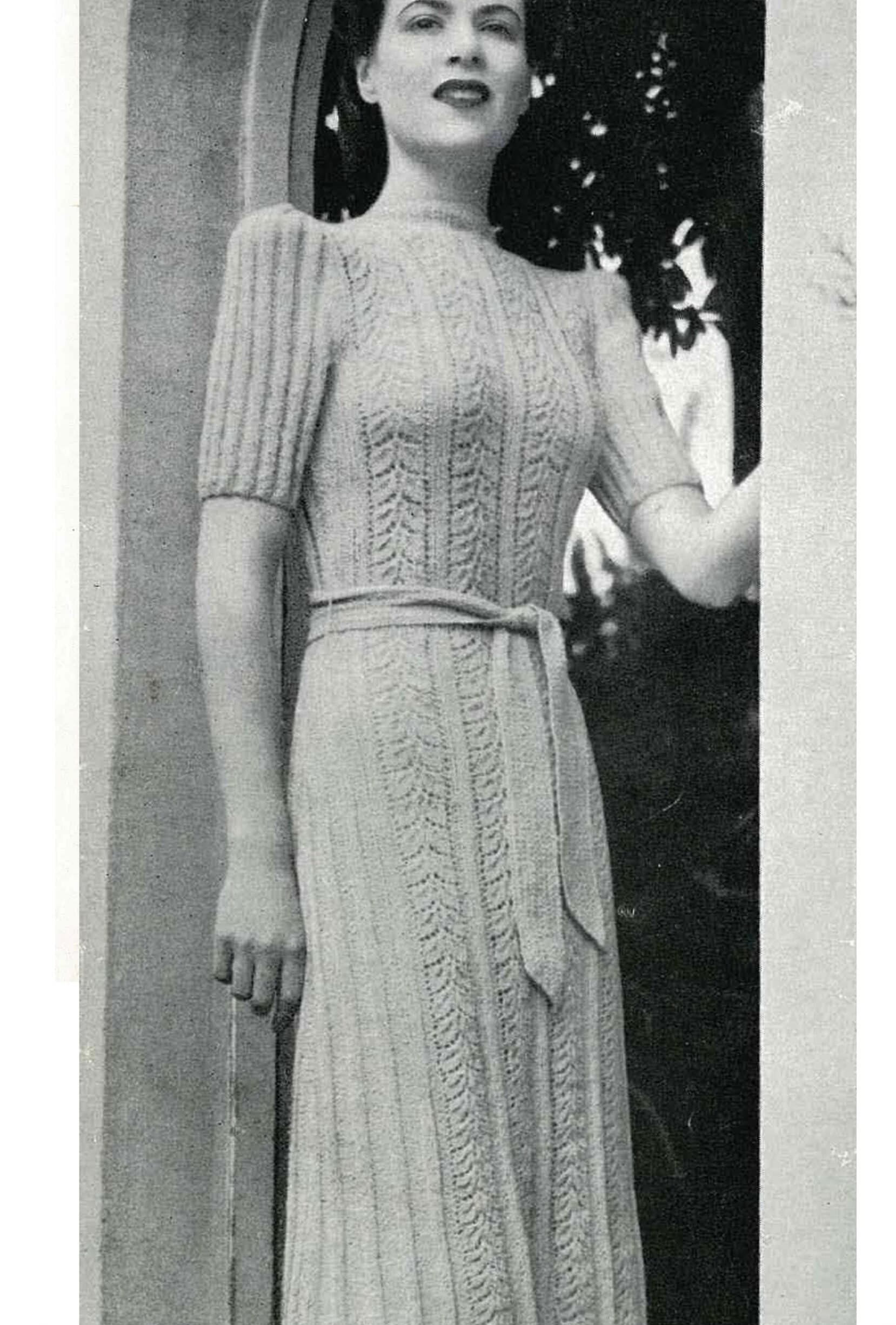 Vintage Knitted Dress