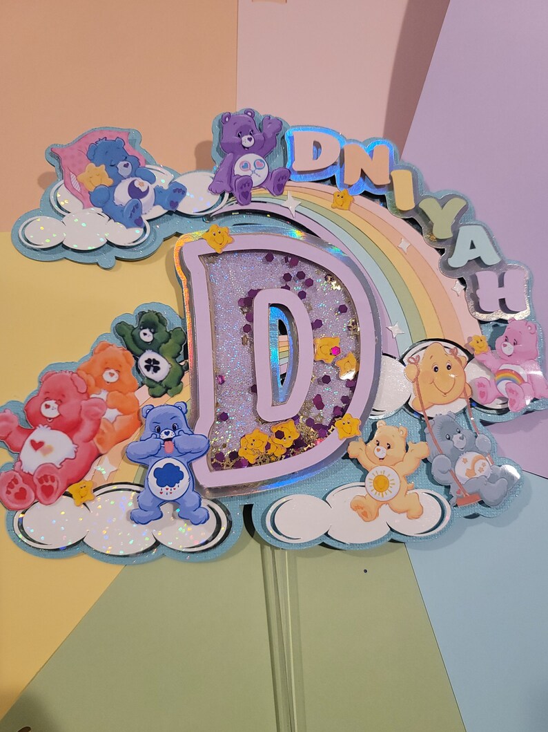 Care Bear Cake Topper Etsy Australia