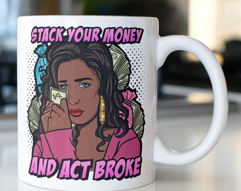 Afro Goddess Boss PNG: Money Hustler Sublimation Design (Digital Download)