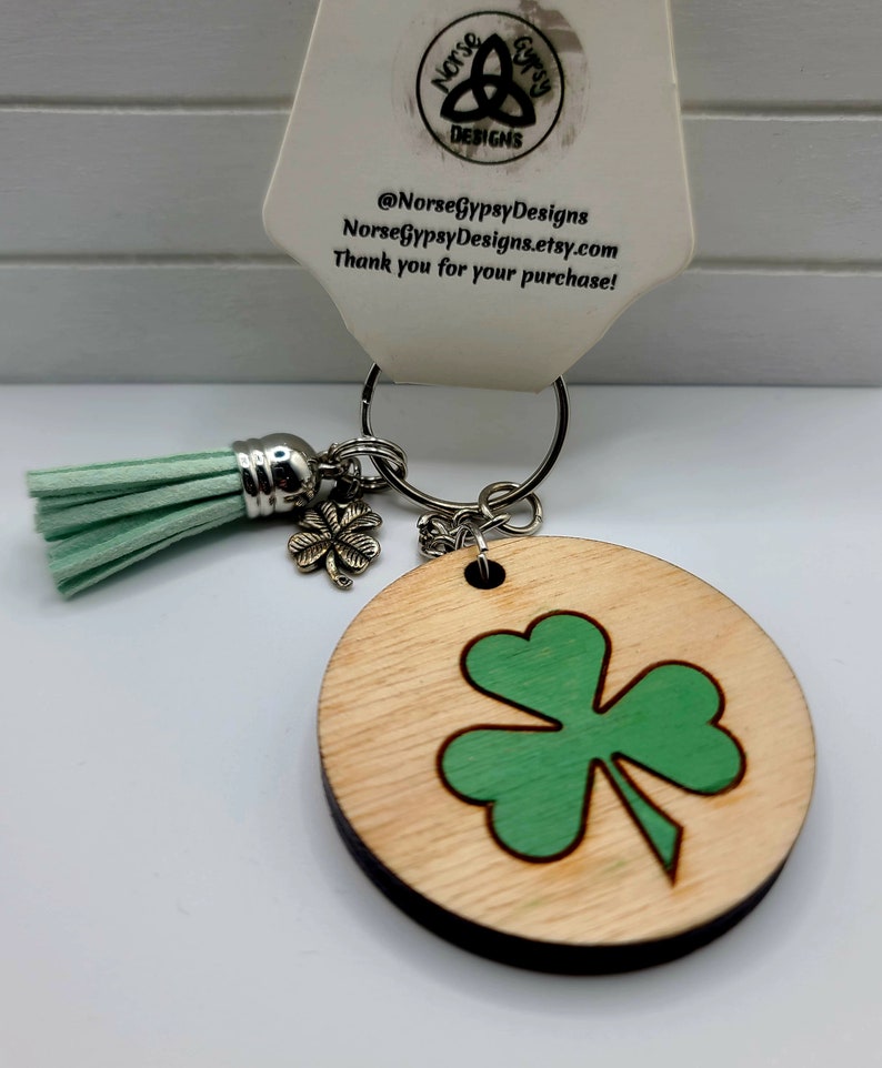Sirish Keychains Good Luck Irish Keychains - Etsy