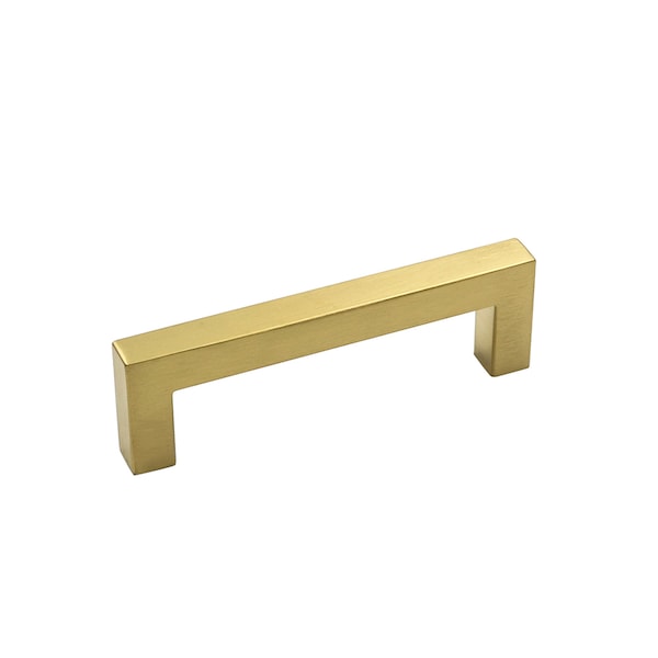 4.25 Inch(C-C) Brushed Brass Cabinet Pulls(108mm, Customized Size)