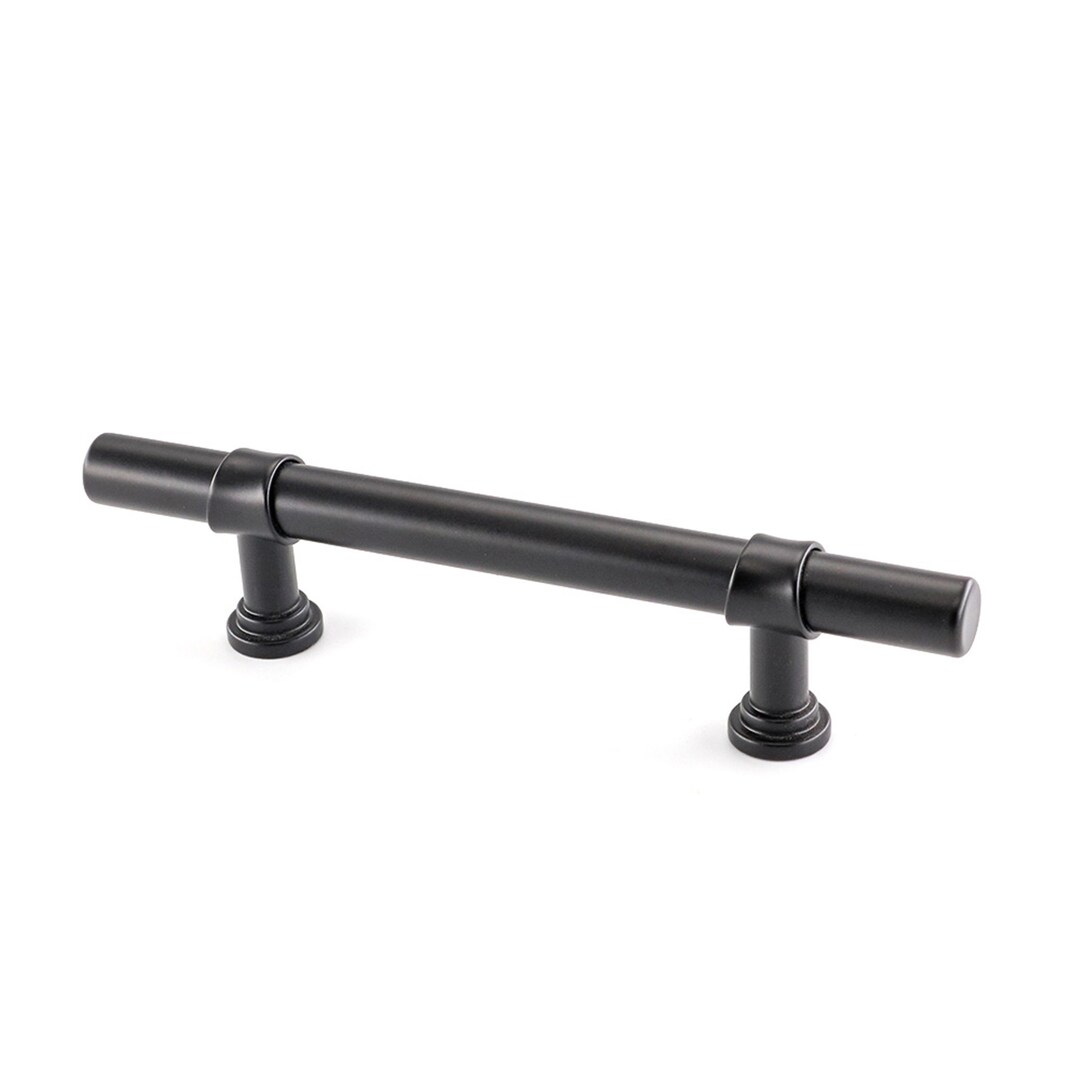 3 5 Inch Kitchen Cabinet Handles Drawer Pulls Matte Black T Bar Handle