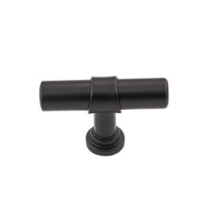 Black Cabinet Knobs，Matte Black Cabinet Knobs，Modern Cabinet Hardware for Kitchen and Bedroom