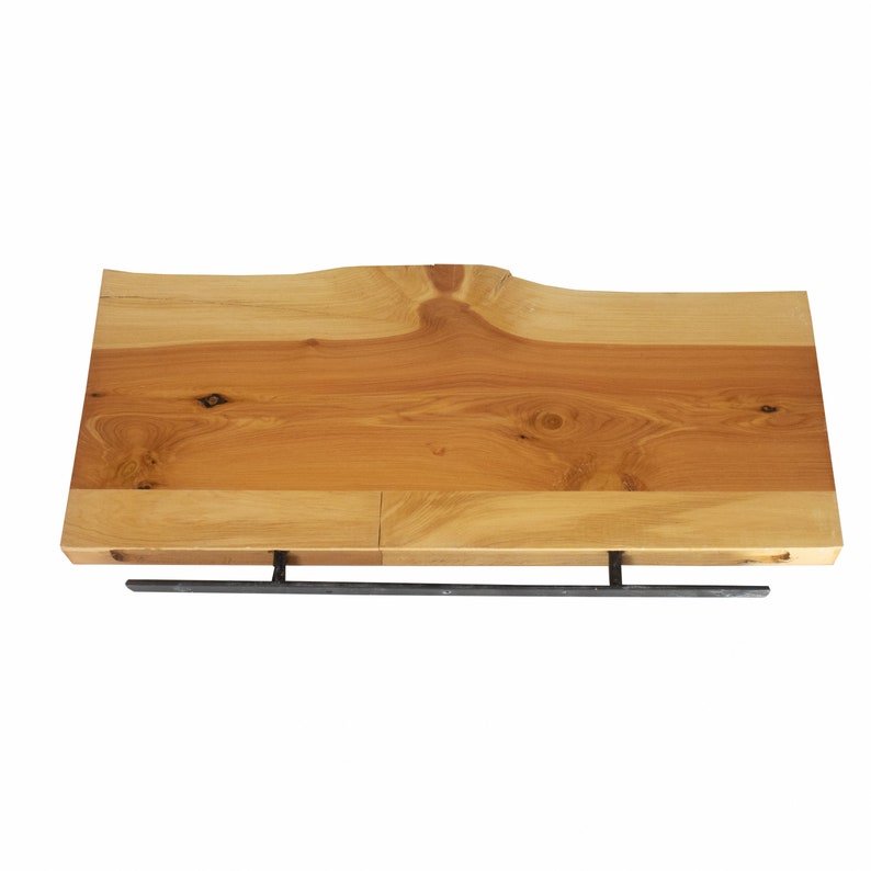 Rustic Wood Floating Shelves Natural Cedar Slab Live Edge Etsy