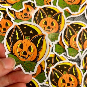 Jackal Lantern Vinyl Stickers