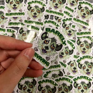 Kaum Überlebende Possum Sticker