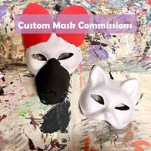Custom Felted Animal Mask