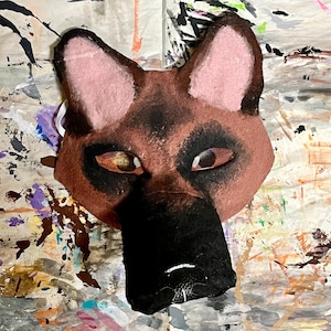 German Shepherd Mask