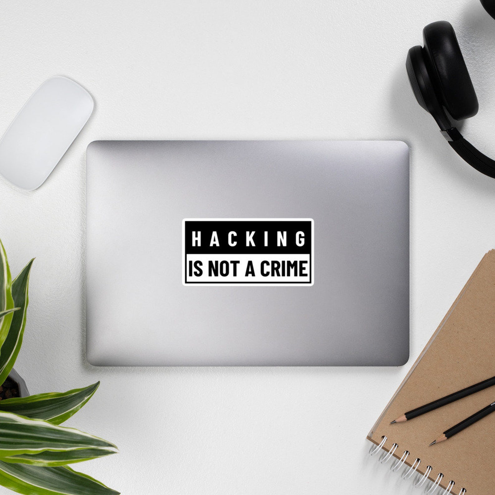 Hacking Is Not A Crime Hacker Stickers | Etsy