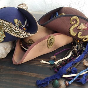 Custom Pirate Hat Tricorne