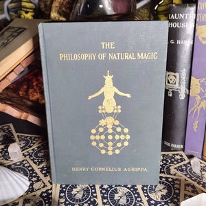 1913 The Philosophy of Natural Magic (Very Rare) Occult Grimoire, Hidden Teachings/Secrets, Metaphysics, Necromancy, Divination ...