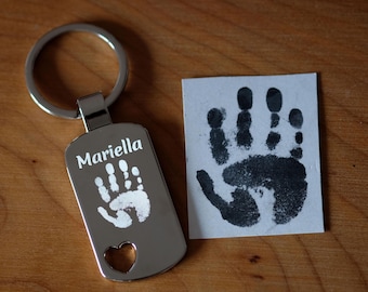 Porte-clés en forme de cœur avec motif bébé pour maman, cadeau idéal pour les jeunes mamans, cadeau de Noël unique pour maman