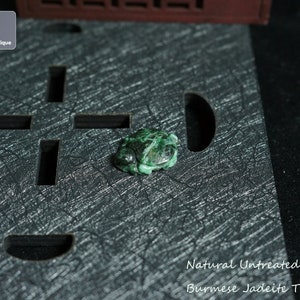 Jadeite Turtle Pendant for Necklace - Hand Carved Burmese Jadeite, Natural Untreated Grade A Jade