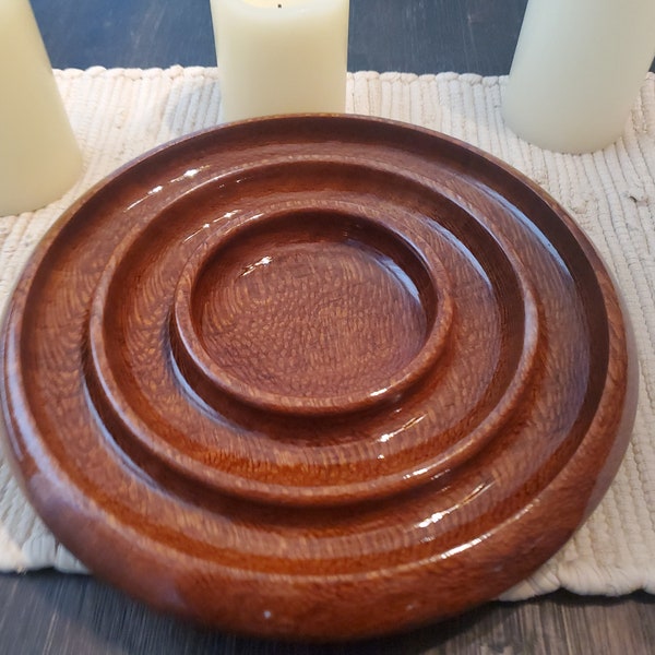 Large Leopardwood Bowl/Platter