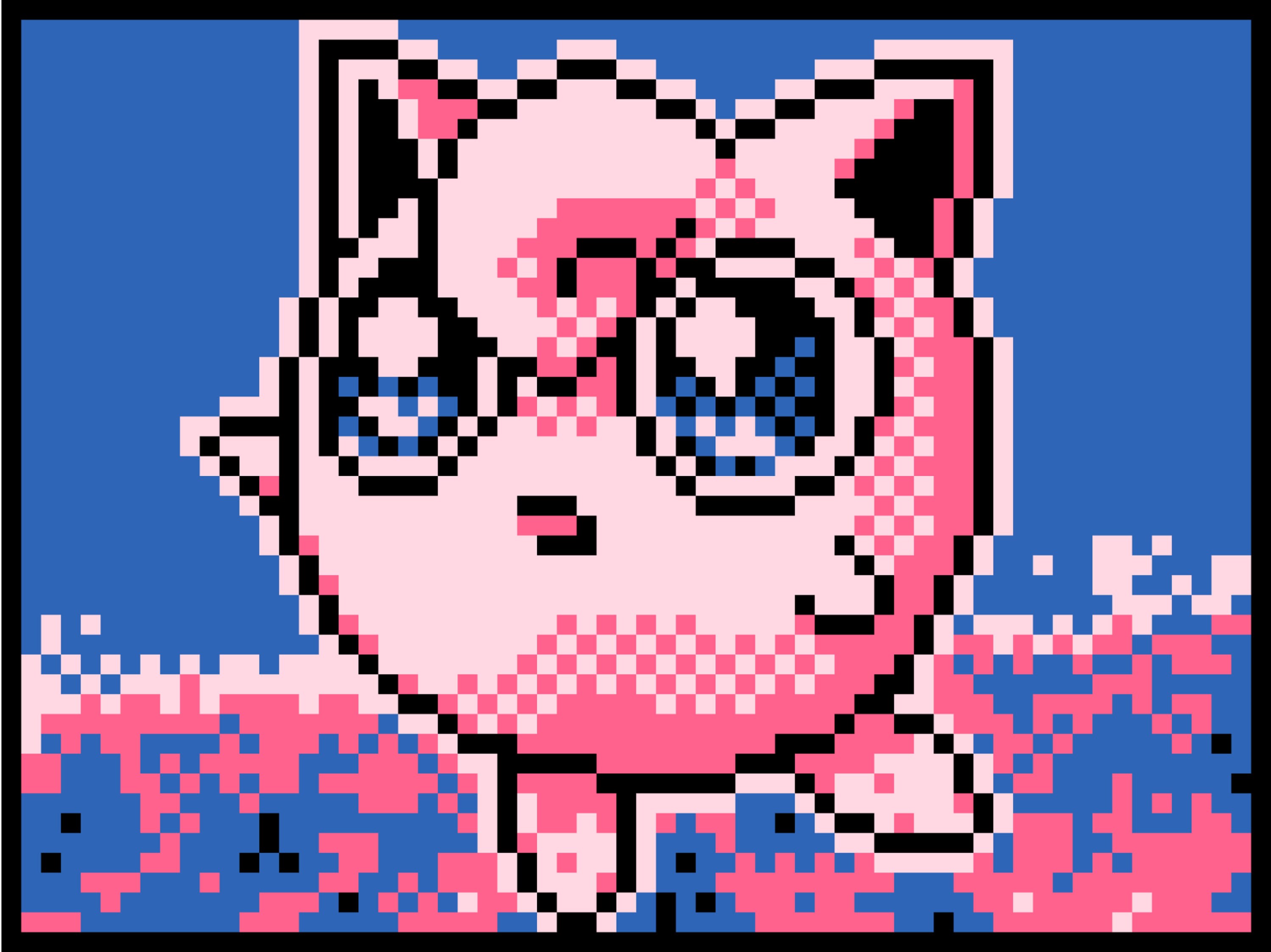 Jigglypuff Pixel Art Etsy