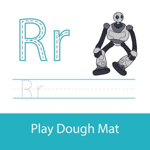 ABC Tracing Practice for Homeschool Toddler Activities Wild Robot