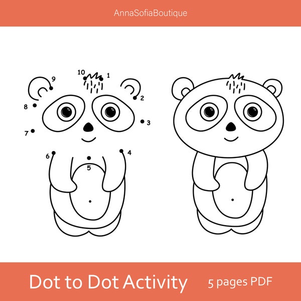 Easy Dot to Dot Activity for Kids. preschool activities, connect the dots animals, Kid’s activity pages