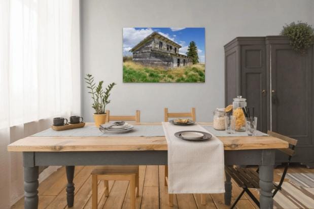 Rustic Shed Photo Print – Modern Farmhouse Wall Art for Country, Barn & Vintage Home Decor - Farmhouse Wall Art - Rustic Shed Photo Print - Thumbnail 6