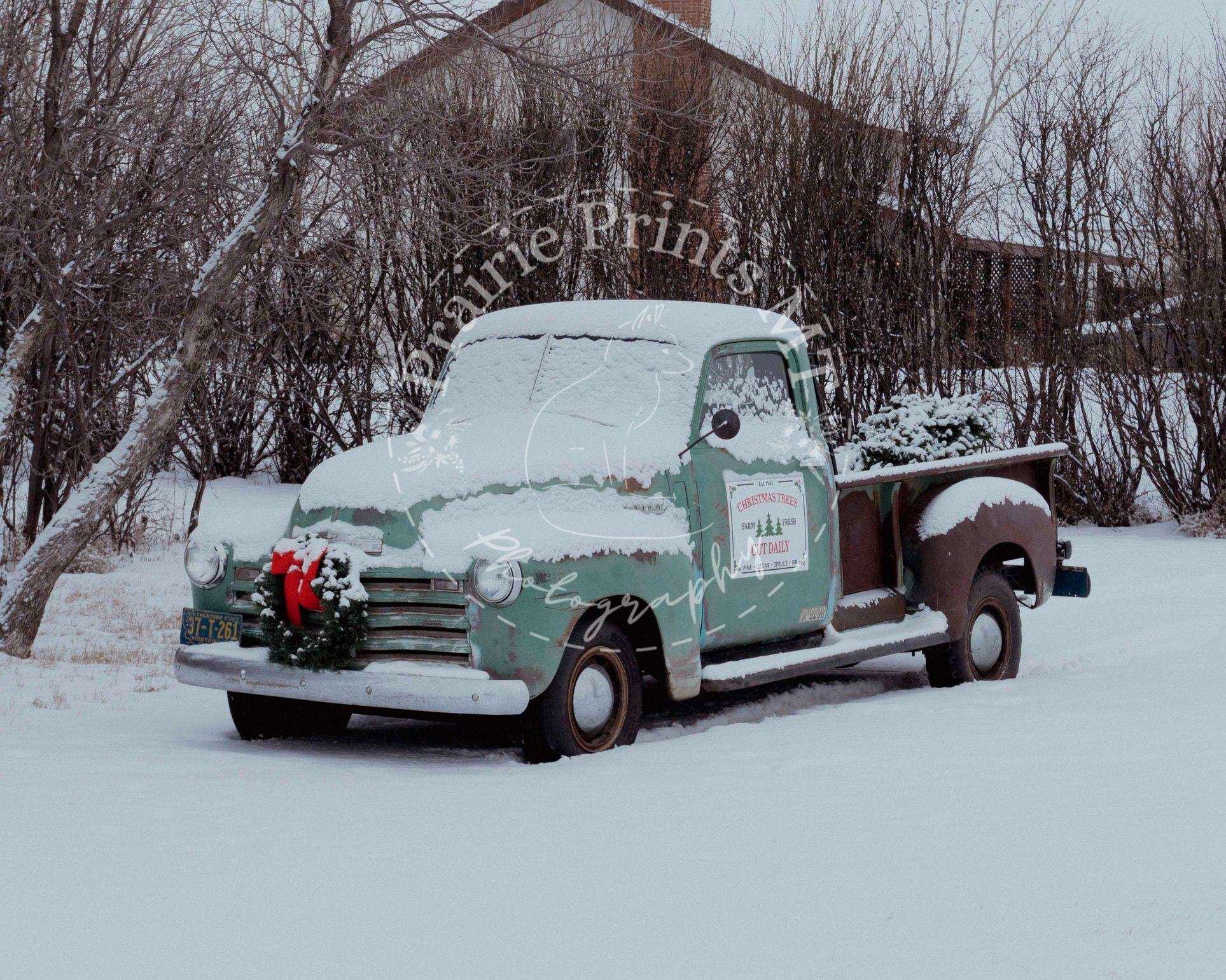 Have a Chevy Christmas - Farmhouse Holiday Wall Art 10x20 inches