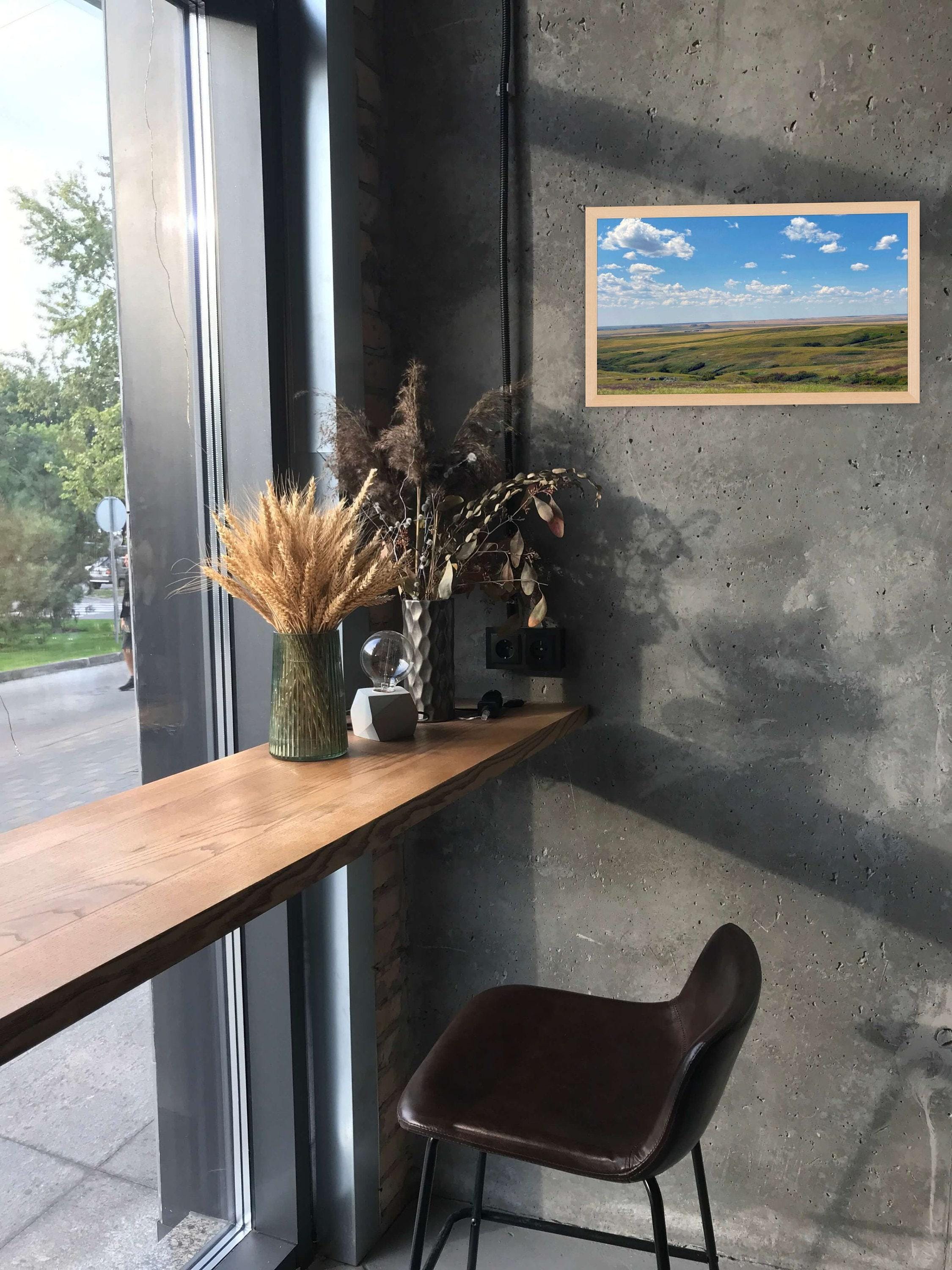 Montana Summer Day, Farmhouse Photography, Rustic Wall Photo, Canvas Print - Thumbnail 2