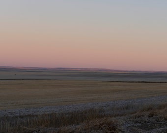 Prairie Sunrise, Montana Photography, Rustic Home Decor, Farmhouse Wall Art