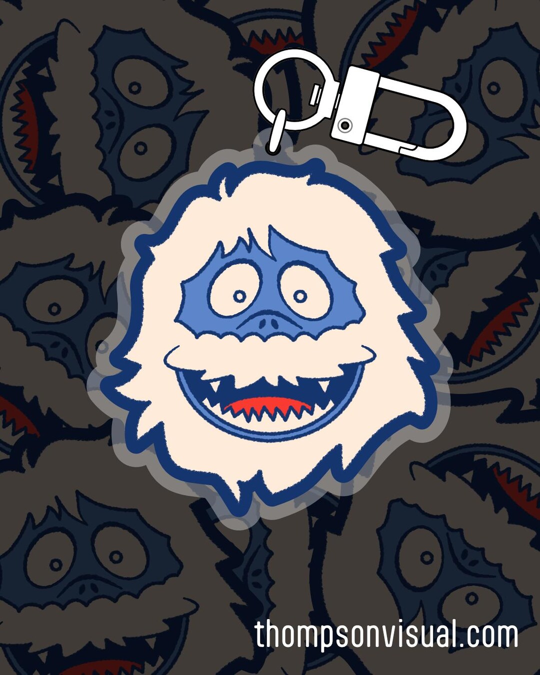 Keychain or Sticker - the Bumble - Rudolph the Red Nose Reindeer ...