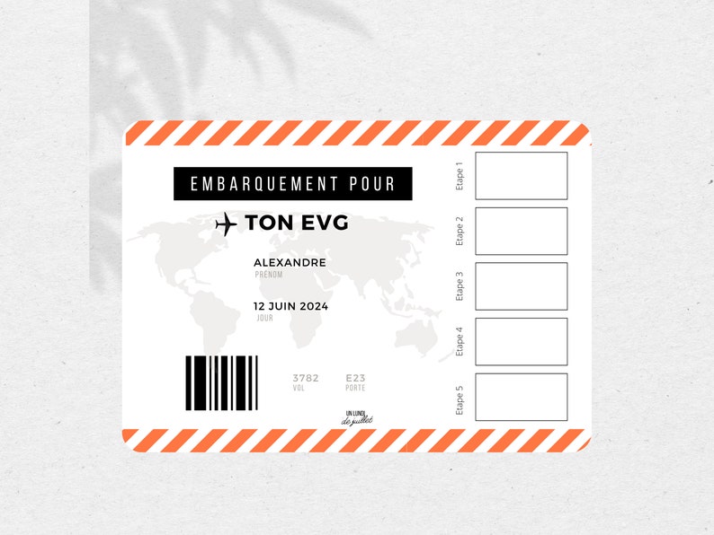 Carte à gratter pour EVG, programme EVG, carte personnalisable, futur marié, cadeau enterrement de vie de garçon, animation evg image 4